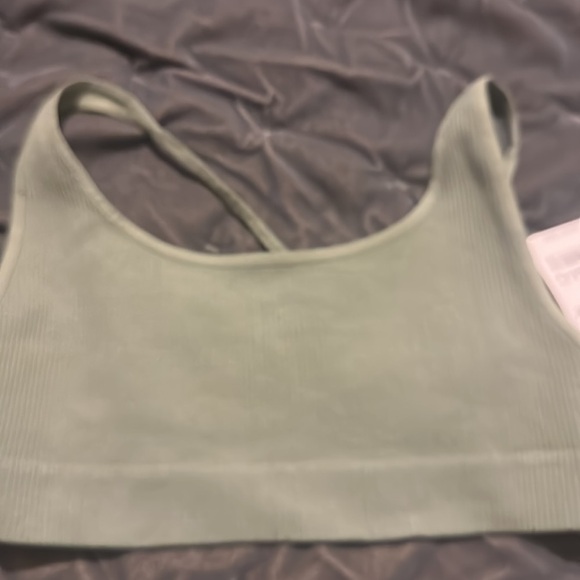 NWT Intimately Free people Strappy Sunset Strappy Bra army Size M-L - Picture 9 of 10